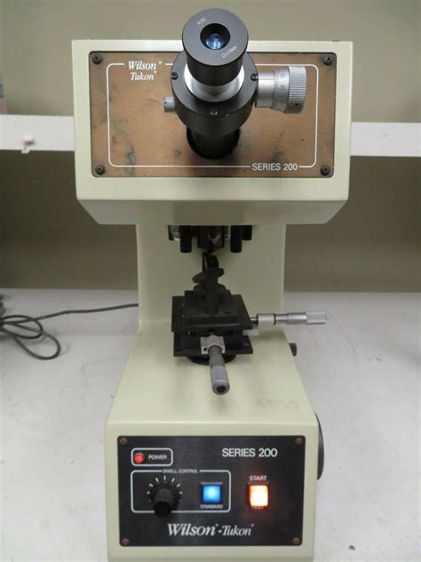 used micro hardness tester for sale|wilson tukon microhardness tester.